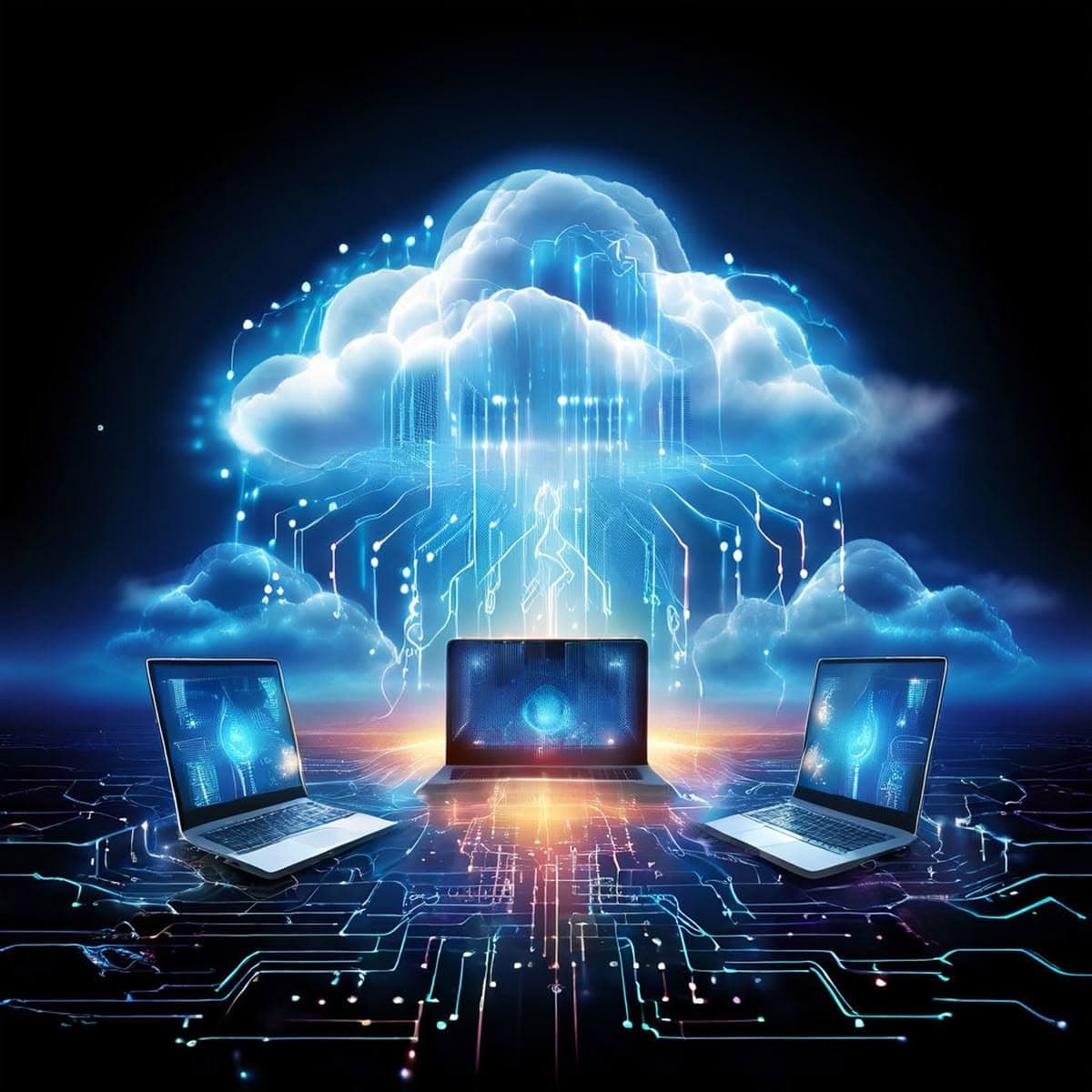 Cloud infrastructure platform powering scalable AI and software systems